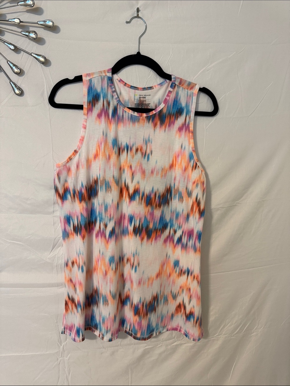 Tek Gear Dry Tek Sleeveless Crew Neck Tank Top Size Medium
